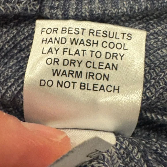 Peter Millar Crown Cotton Hemp Harbor Shawl Cardigan in Windo Blue Size Medium - Picture 11 of 12